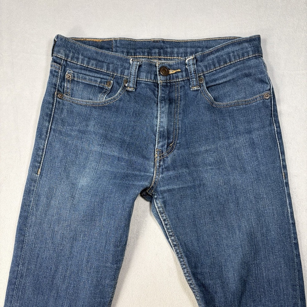 Levi's 510 Jeans Men's Size 32x32 Actual 32X 27.5 Blue Slim. - Picture 2 of 13